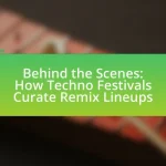 Behind the Scenes: How Techno Festivals Curate Remix Lineups