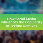 How Social Media Influences the Popularity of Techno Remixes