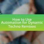 How to Use Automation for Dynamic Techno Remixes