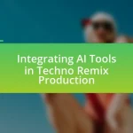 Integrating AI Tools in Techno Remix Production