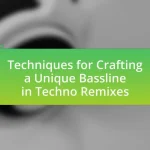 Techniques for Crafting a Unique Bassline in Techno Remixes