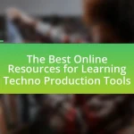 The Best Online Resources for Learning Techno Production Tools