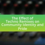 The Effect of Techno Remixes on Community Identity and