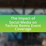The Impact of Social Media on Techno Remix Event Coverage