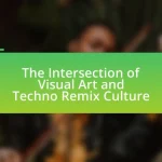 The Intersection of Visual Art and Techno Remix Culture